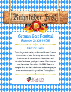 kahntober fest